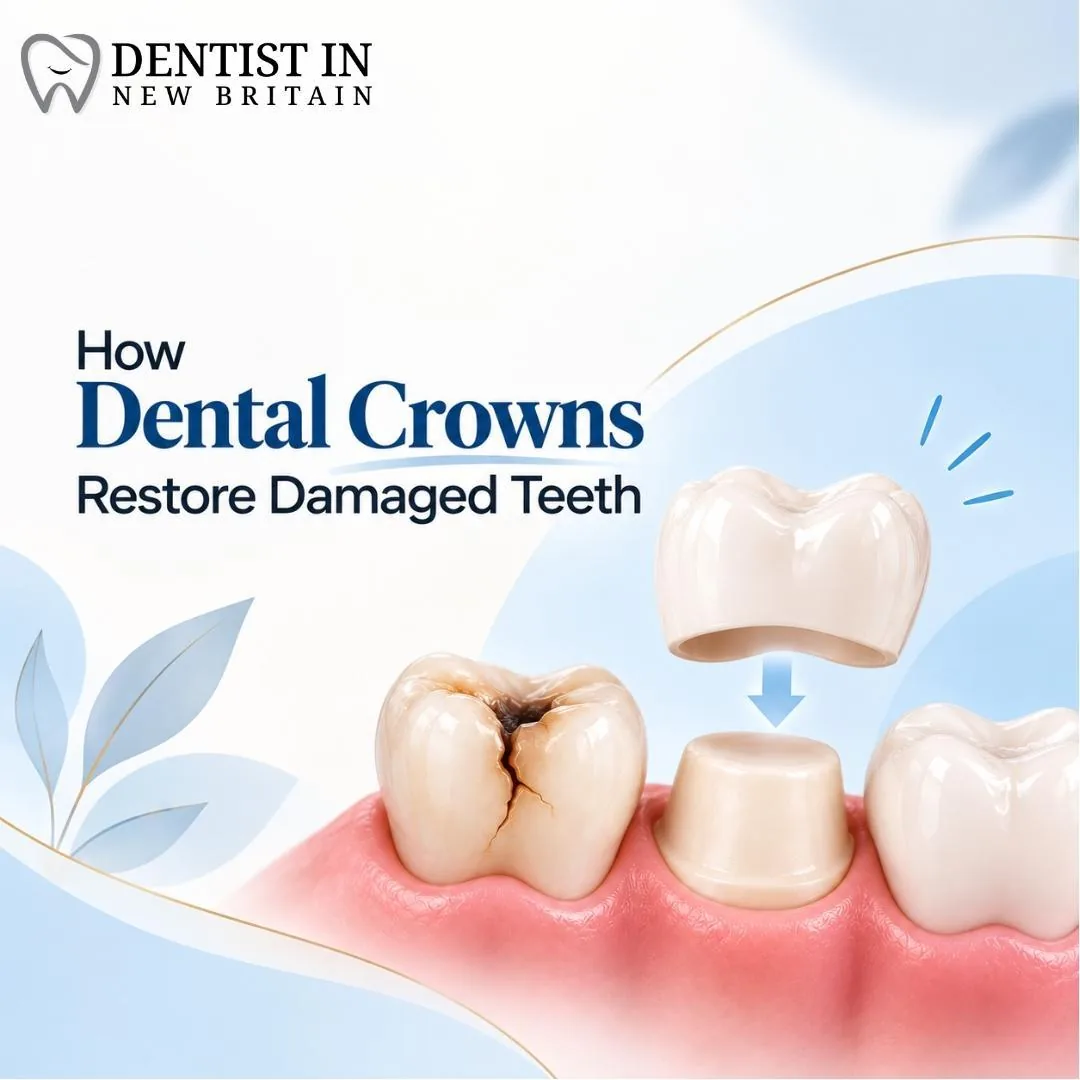 How Dental Crowns Restore Damaged Teeth