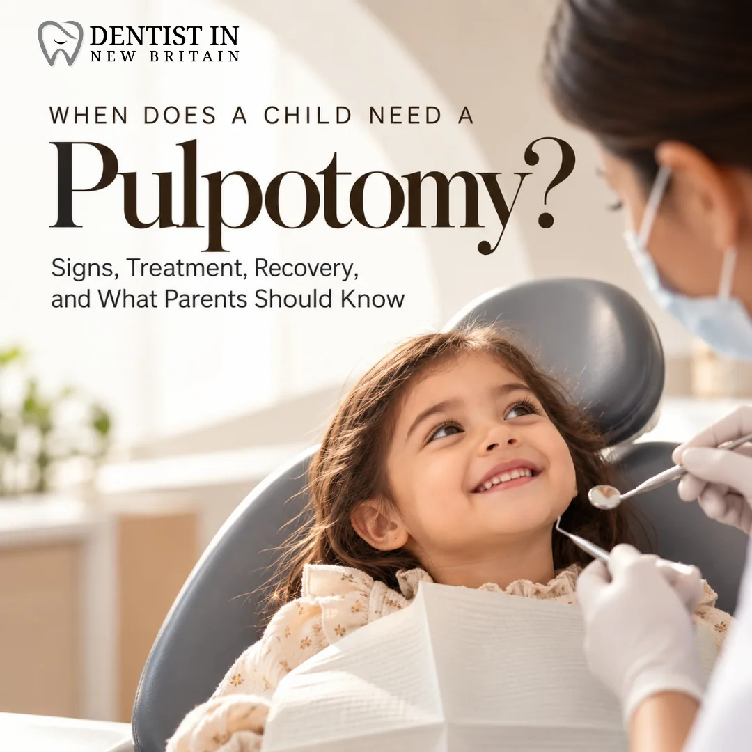 When Does A Child Need A Pulpotomy? Signs, Treatment, Recovery, And What Parents Should Know